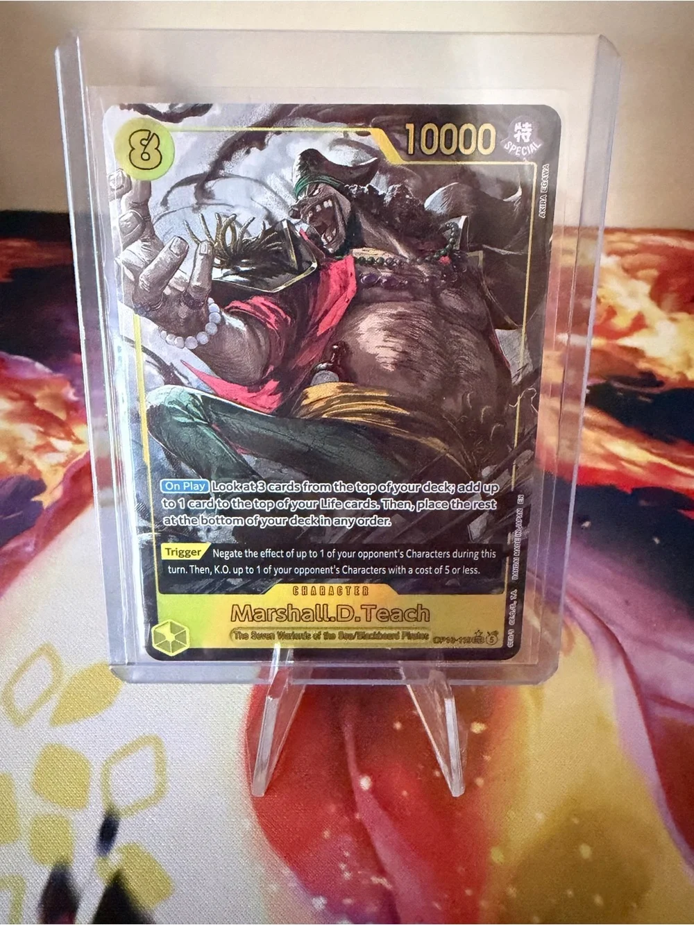 OP16-119 Marshall D Teach One Piece Card